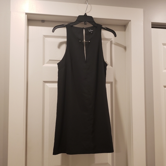 Lulu's Mini Dress with Metal Bar Closure - Picture 3 of 5